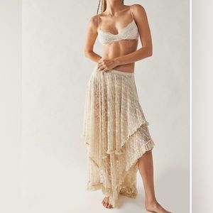 Free People French Courtship Half Slip